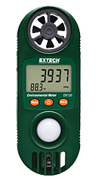 EN100 - Compact Hygro-Thermo-Anemometer with Light Sensor
