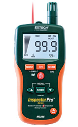 MO295 - Pinless Moisture Psychrometer + IR Thermometer