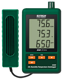 SD800 - CO2[二酸化炭素]/湿度/温度データロガー