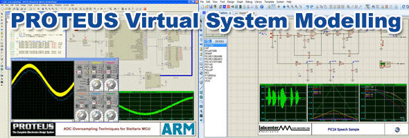 Proteus - ProSPICE, 回路図キャプチャ付きバーチャル・シミュレーション・モデリング
