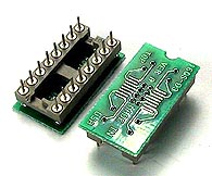 Cypress QSOP SMT to Thru-hole Adapter