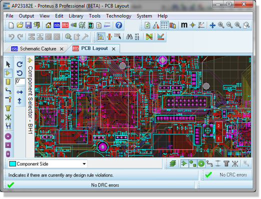 ARES PCB Layout